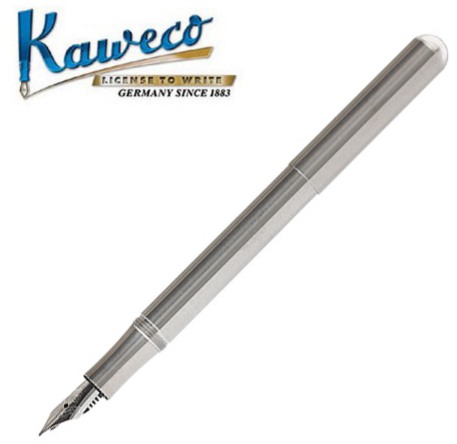 카웨코 릴리풋 스텐리스 스틸 만년필, EF