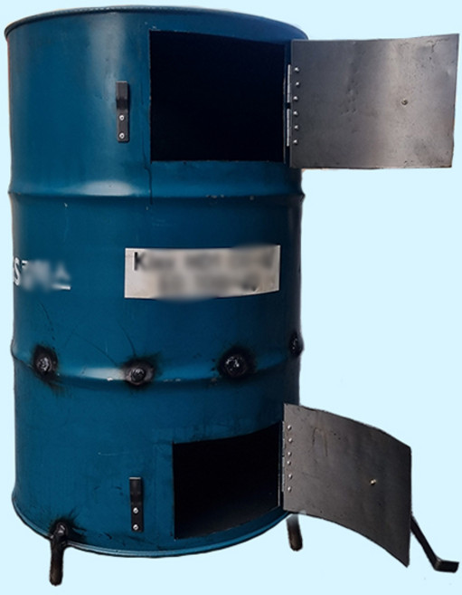 (주)다온네이쳐 드럼통소각로 드럼통난로 드럼통화덕, 1개