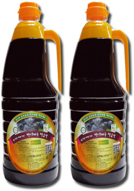 다오네 장아찌간장 블루베리 다래 발효액, 2개, 1.5L