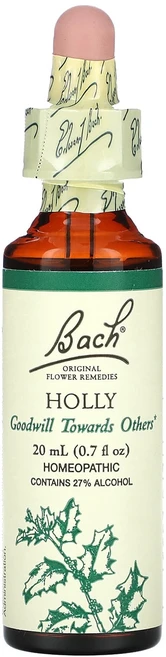 Bach 오리지널 꽃 요법 홀리 20ml(0.7fl oz), Bach 오리지널 꽃 요법 홀리 20ml07fl oz, 1개, 20ml - 쿠팡