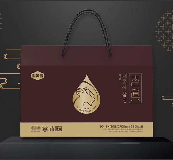 VDG 내몸에참진 흑염소진액 90mlx30포, 30개, 90ml