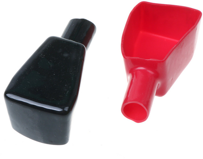 국산 배터리터미널 고무커버 절연체 납 밧데리 단자덮개 1조, 1개