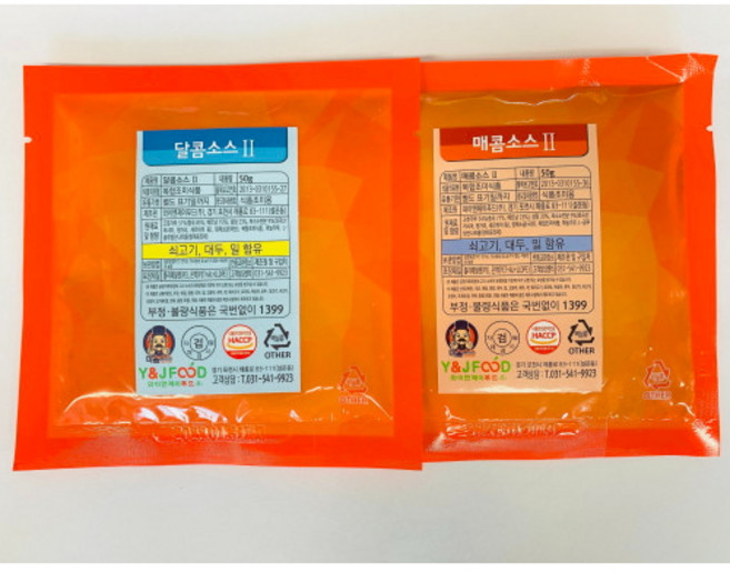 떡볶이 소스, 50g, 1개, 매운맛