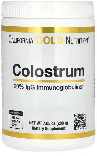 캘리포니아골드뉴트리션 초유 분말 200g 콜로스트럼 면역글로불린, 1개 - 쿠팡