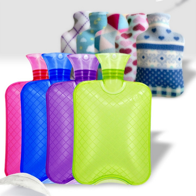 홈테 찜질팩 밴드 핫팻, 2000ML 레드