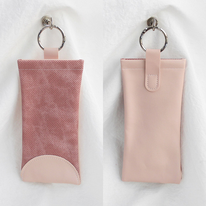 여행용 안경&선글라스 파우치 케이스 휴대용 가방걸이 고리형