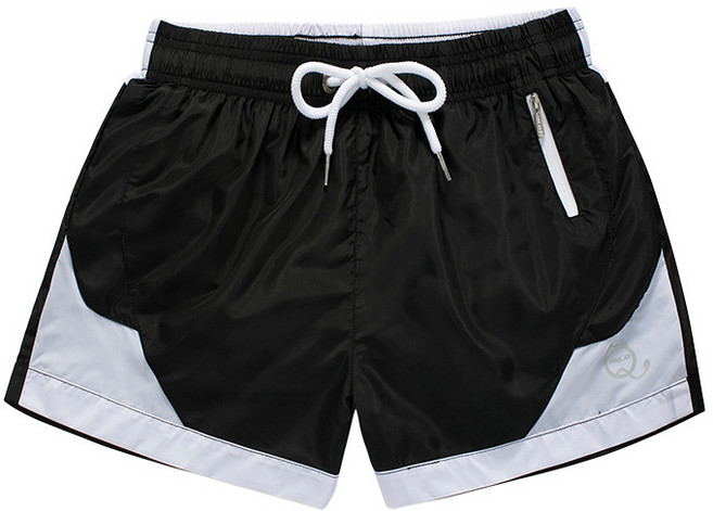 男士沙灘褲 可下水大碼寬鬆平角泡溫泉游泳三分褲