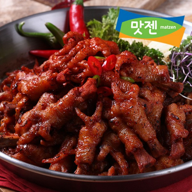 맛젠 직화 튤립 별난닭발 300g 4팩, 350g, 4개