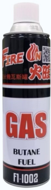 火旺 瓦斯 打火機瓦斯 噴罐瓦斯 300g 純丁浣, 1個, 4712814311055 大罐 300g（附多功能充填嘴）, 無色