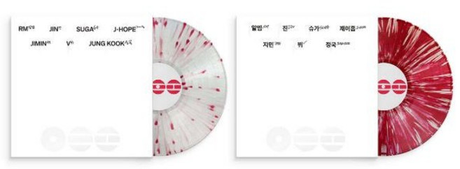 방탄소년단 LP 앨범 BTS ARIRANG 아리랑 정규5집 디럭스 LP, 화이트스플래터