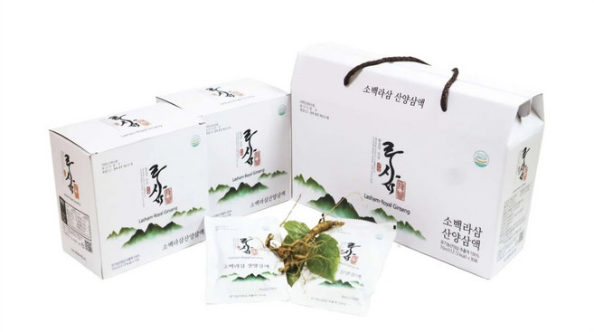 유기농 산양삼 700뿌리 농축 배양액 산삼추출100% 진생[ 라삼 ] 70ml 건강즙, 30개