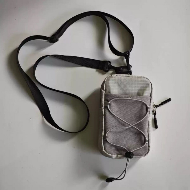 HIKEMAN 戶外運動拓展袋, 手機掛肩包（灰色）, 1個