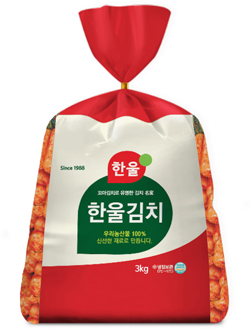 한울 총각김치 3kg 반찬 포장김치, 1개
