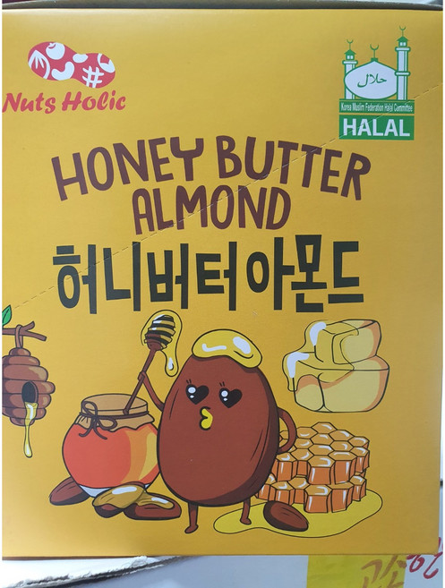 [여수물산] 와사비아몬드 허니버터아몬드 30g, 1개