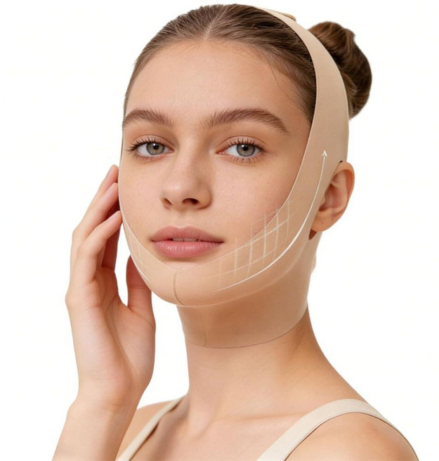 Ceoyiler Face Sculpt Wrap Double Chin Lifting Mask Strap for Sleeping Made of Skin-Friendly and, Ceoyiler Face Sculpt Wrap Doub