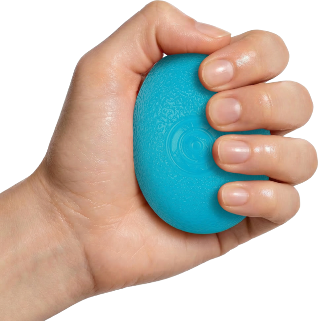 에코리즈 파워 악력운동용 젤리볼, 블루, 1개