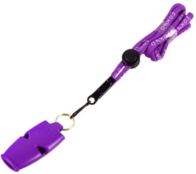 스타스포츠 폭스호각 마이크로 줄포함 9513-0808, 퍼플, 1개