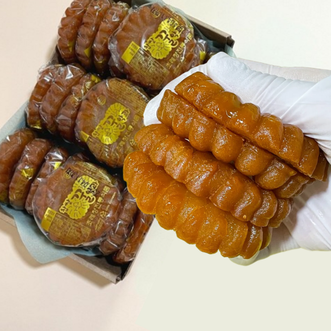 (최신 제조) 초례청약과 파지 찹쌀 꿀 초례청 전통 식품 수제 미니 약과 맛집, 40g, 20개