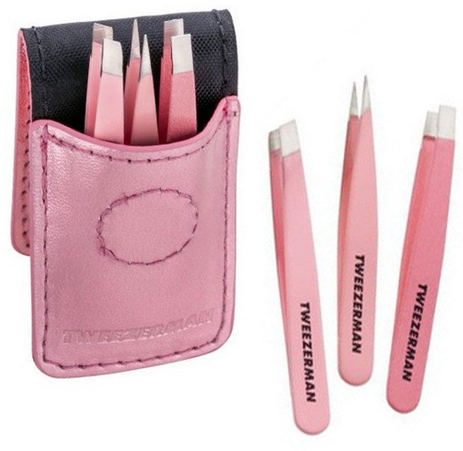 트위저맨 마이크로 미니 트위저 3종, 핑크, 3세트