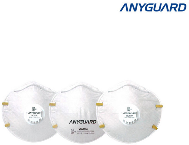 애니가드 산업용 안면부여과식 방진마스크 1급 2급, VC102V(1급벨브), 1개