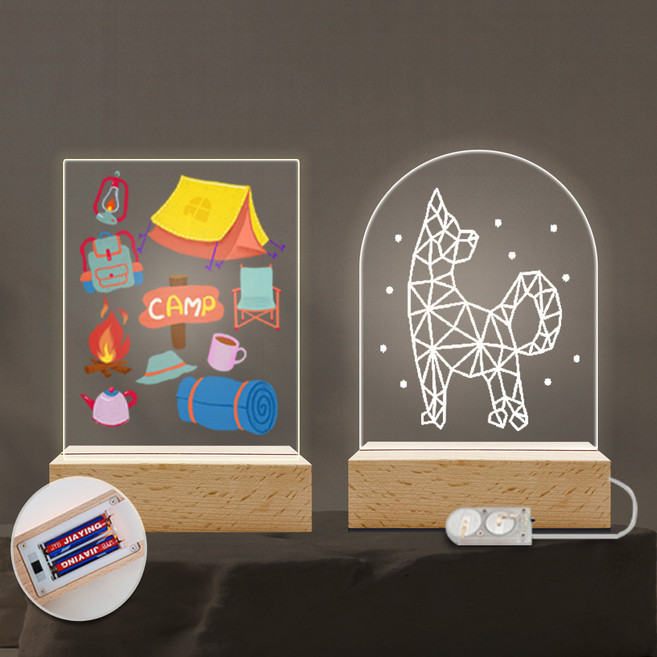 청어람몰 아크릴 무드등 만들기 DIY 무선 스위치 받침대, (9-3)스위치 미니 대형/철펜 세트