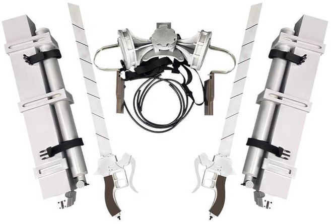 입체기동장치 코스프레 진격거 군단장 무기 칼 장구
