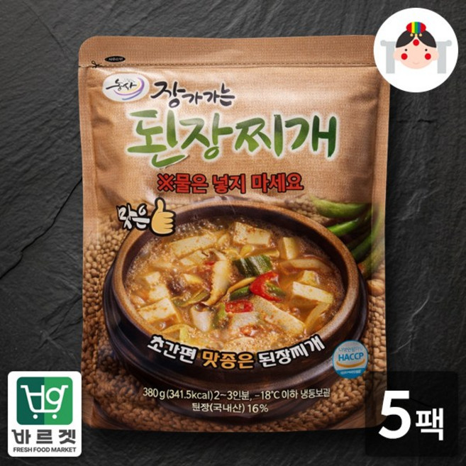 시집가는 된장찌개, 380g, 5개