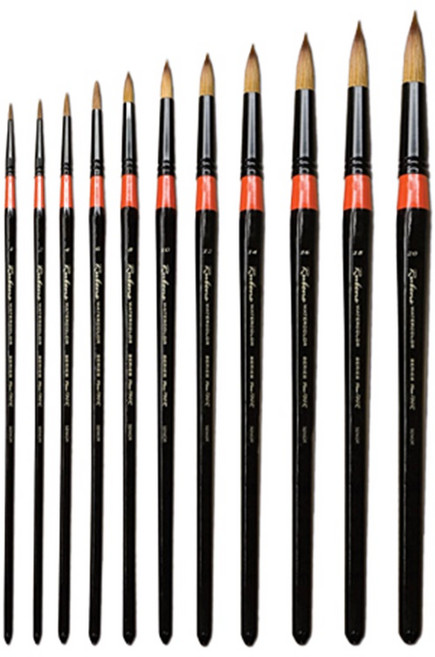 루벤스 수채화둥근붓 730R 시리즈 낱개, 1호