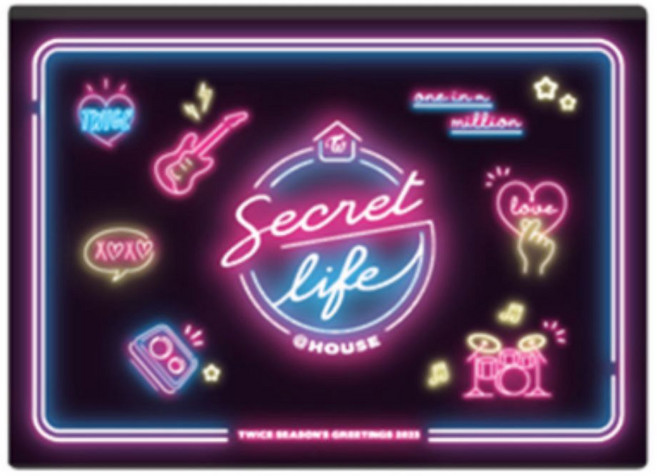 [미개봉새제품]트와이스 시즌그리팅 TWICE SEASON'S GREETINGS 2023 SECRET LIFE HOUSE 시그