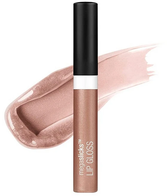 Wet n wild MegaSlicks 립글로스 울트라 글로시 비타민 E 농축 울트라 글로스 하이 샤인 보습 크루얼티 프리 및 비건 - 로즈 골드 - 쿠팡