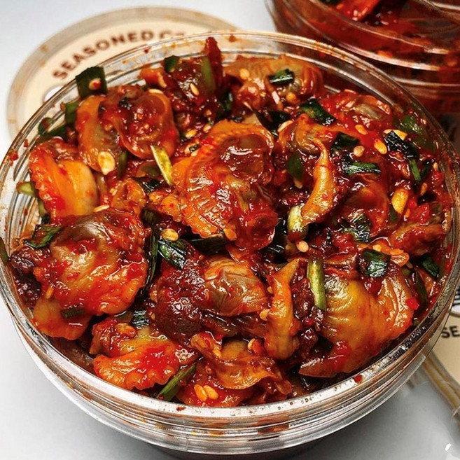 명인의 비법양념으로 순살 양념 꼬막장, 1개, 400g