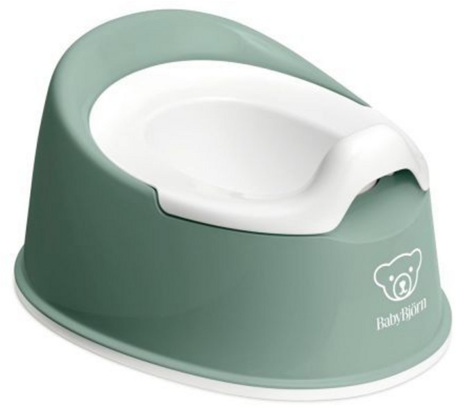베이비 비욘 스마트 변기 딥 그린화이트, Deep green/White, 1 Count (Pack of 1)