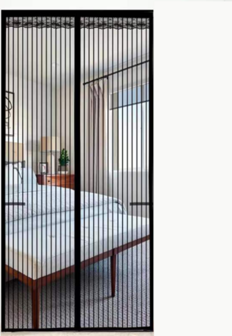 라이프리듬 일체형 자석 방충망 모기장 간편설치 현관방충망, 1개