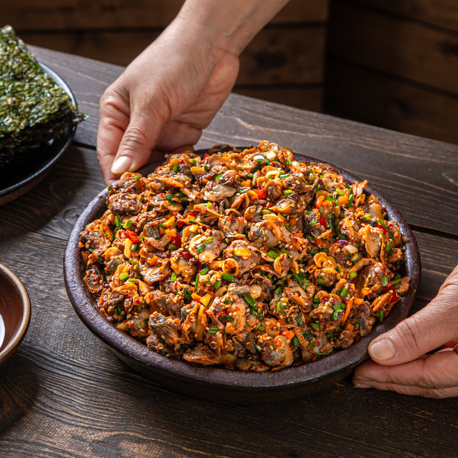 강릉 엄지네 꼬막무침, 1개, 330g