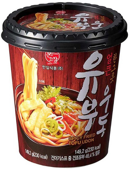 본고장 얼큰 유부우동 한그릇, 149.2g, 12개