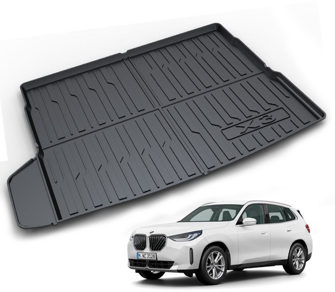 리얼핏 BMW X3 G45 풀체인지 3D 논슬립 트렁크매트 TPE [호환]