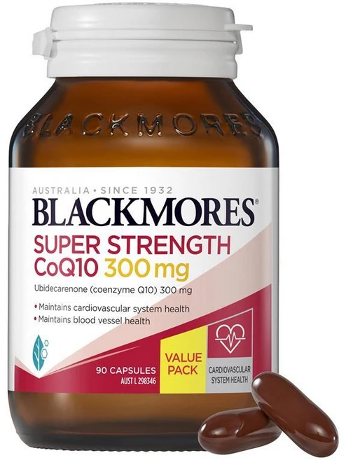 블랙모어스 초강력 코앤자임큐텐 300mg 대용량 90캡슐, 90정, 1개 - 쿠팡