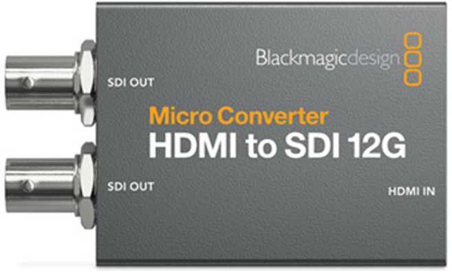 BlackmagicDesign Micro Converter HDMI to SDI 12G wPSU / 블랙매직디자인 마이크로컨버터 (전원 어댑터 포함)