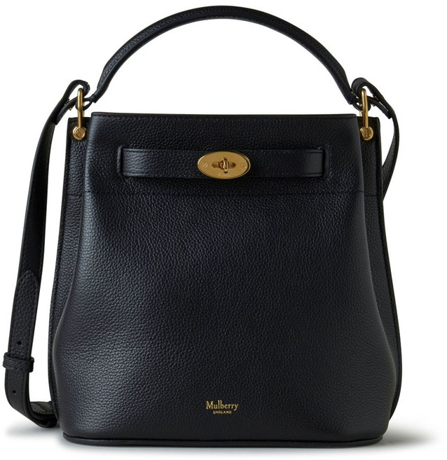멀버리 이슬링턴 가죽 스몰 버킷 백