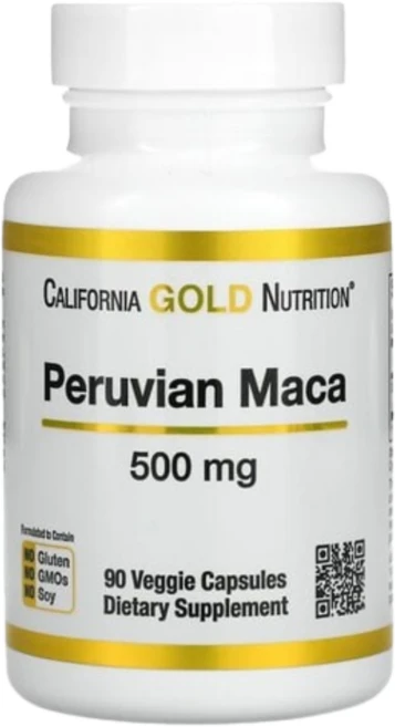 씨지엔 페루산 마카 500mg 식물성 90 캡슐 아답토젠 옐로우 마카 뿌리, 1개, 90정 - 쿠팡
