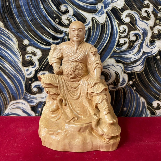 京綸 3寸6 玄天上帝 上帝公 帝爺公 真武大帝 神像 (可按金上色), 1個