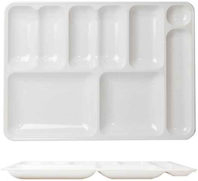 SK흰색 PC식판, 4.5찬 소스식판