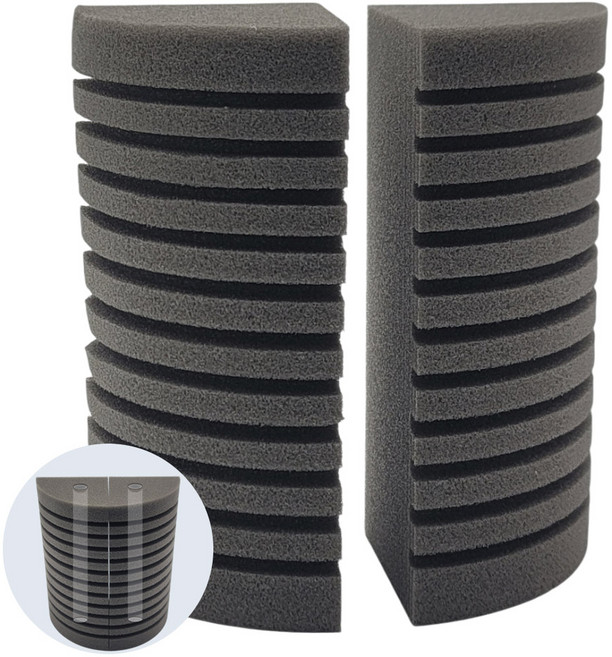 슈퍼쌍기용 리필용 교체용 아마존 테트라 2개입 스펀지여과기, 1개