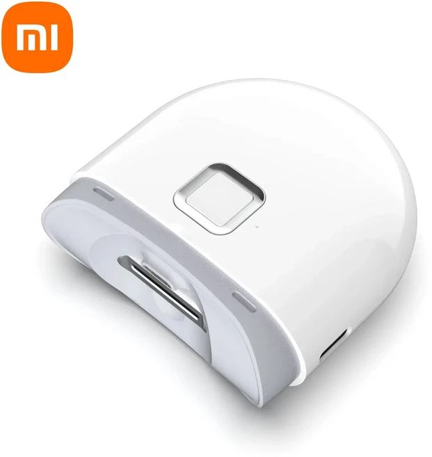 XIAOMI MIJIA 2in1 스마트 전기 손톱깎이 자동 광택 갑옷 트림 14세 이상를위한 적합한 트리밍, 02 01
