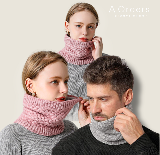 프리미엄 니트 넥워머 기모 목토시 골프 방한용품