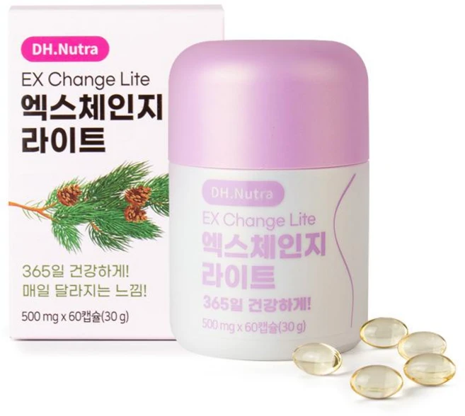 먹으면 빠져요! 디에이치 뉴트라 엑스체인지 라이트 2개월분(60정) 지방분해 30분이면 완료, 1개, 60정 - 쿠팡