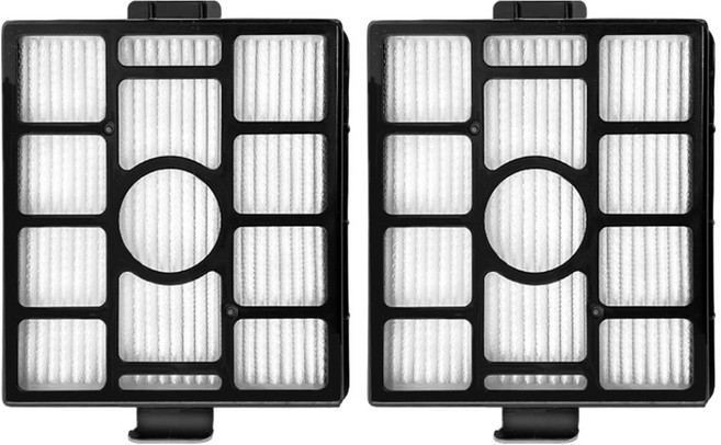 콜리의잡화점 샤크 파워 클린 360 청소기 스테이션 배기 필터 IW4271 LC751 LC 701 호환, 2개, 배기필터