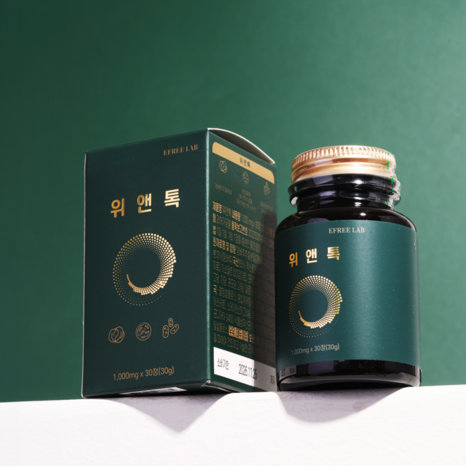 위 영양제 이프리랩 위앤톡, 4개, 30정