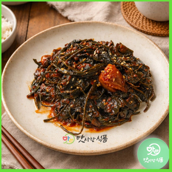 맛사랑식품 [항아리]고춧잎무침 4kg