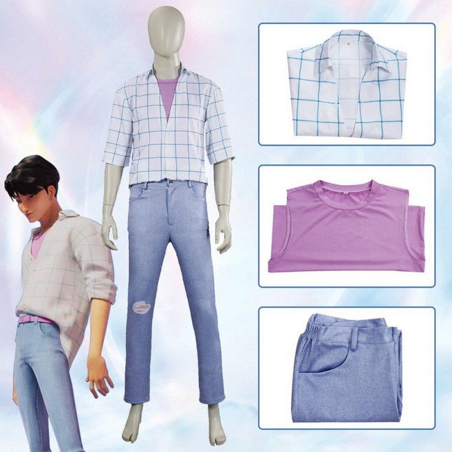 케이팝 데몬 헌터스 사자 보이즈 소다팝 아이돌 무대 코스프레 의상